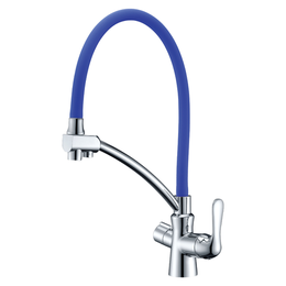 Смеситель Lemark Comfort LM3070C-Blue для кухни  с подключением к фильтру с питьевой водой